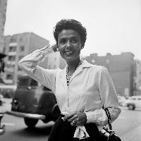 Vivian Maier Lena Horne, New York, NY, September 30, 1954