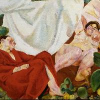 Fausto Pirandello Composizione (Siesta Rustica), 1924-1926