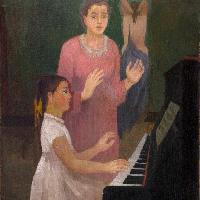 Mario Mafai - Lezioni di piano, 1934