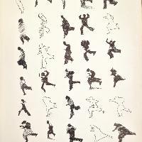 Claudio Cintoli, Untitled, 1966, china su carta