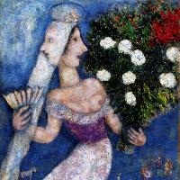 Marc Chagall La sposa dai due volti 1927