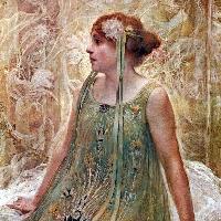 Giovanni Battista Carpanetto, Fiore di vita, 1902. Collezione privata