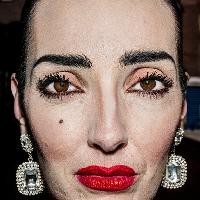 Rachel Whitehawk, Cleveland, Ohio, USA, 2016. © Bruce Gilden/Magnum Photos