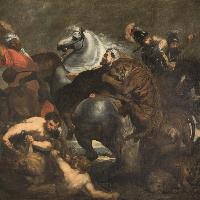 2.	Pieter Paul Rubens e bottega Caccia alle fiere 1619 - 1620 ca