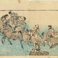 Hokusai Katsushika, La carovana