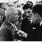 USSR. Moscow. 1959. Nikita KHRUSHCHEV  and Richard NIXON. 