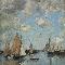 Eugène Boudin Trouville, il molo con l’alta marea,