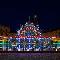 Marinella Senatore, Assembly, 2021 LED bulbs and mixed media on wooden and metal structure, in Piazza dell\'Annunziata, Venaria Reale, 2022 2