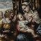 Alessandro Bonvicino detto il Moretto, Madonna con il Bambino e un angelo, 1540-1550