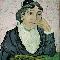 Vincent van Gogh, L\'Arlesiana (Ritratto di Madame Ginox), 1888, Olio su tela © Galleria Nazionale d’Arte Moderna e Contemporanea, Roma